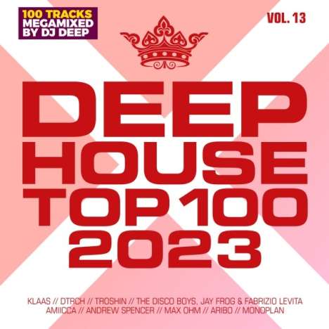 Deephouse Top 100 2023 Vol.13, 2 CDs