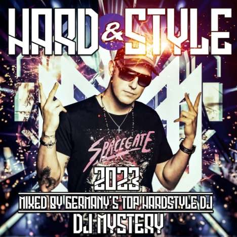 Hard &amp; Style 2023-mixed by DJ Mystery, 2 CDs