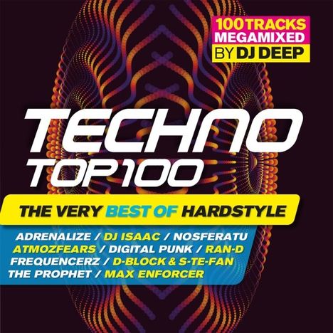 Techno Top 100: The Very Best Of Hardstyle, 2 CDs