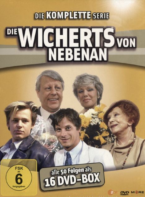 Die Wicherts von nebenan (Gesamtausgabe), 16 DVDs