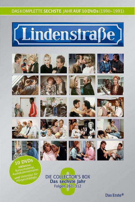 Lindenstraße Staffel 6, 10 DVDs