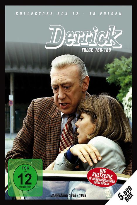 Derrick Collector's Box Vol. 12 (Folgen 166-180), 5 DVDs