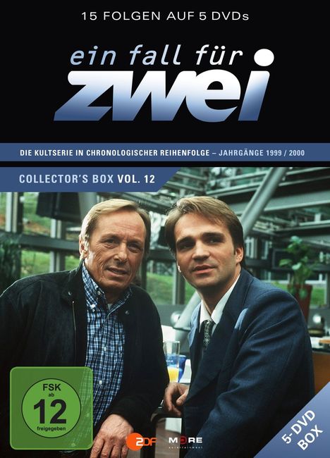 Ein Fall für Zwei Box 12 (Folge 165-179), 5 DVDs