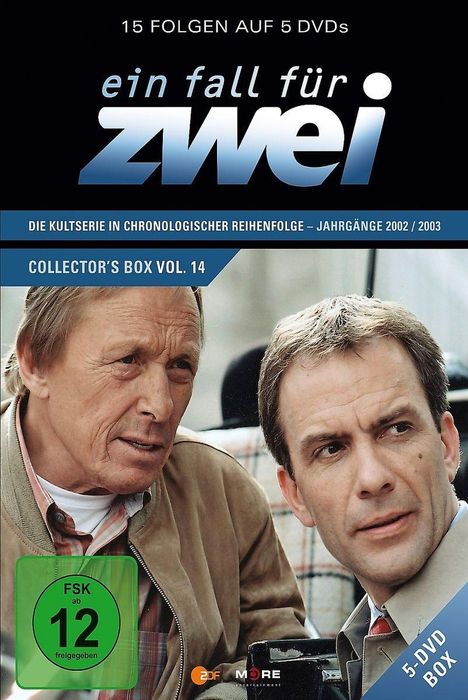 Ein Fall für Zwei Box 14 (Folge 195-209), 5 DVDs