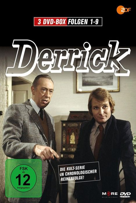Derrick Vol. 1, 3 DVDs