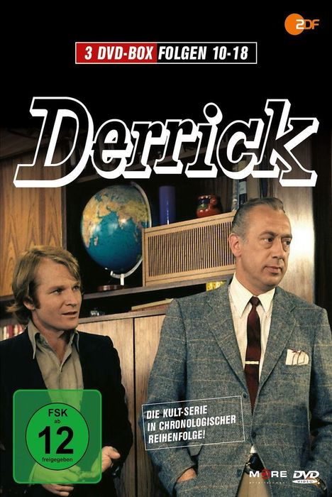 Derrick Vol. 2, 3 DVDs