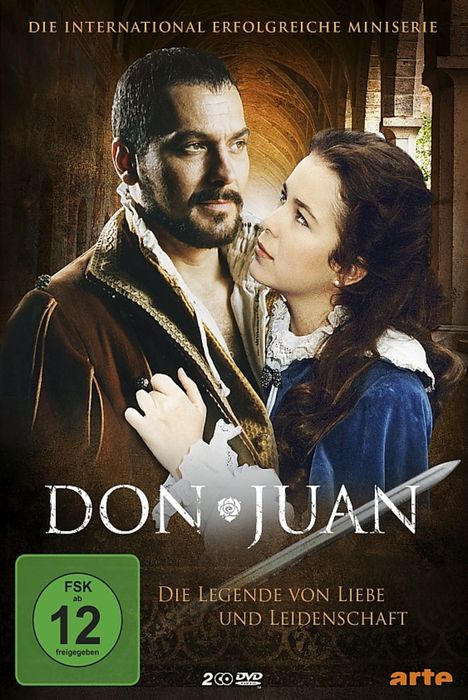 Don Juan - Die Legende von Liebe und Leidenschaft, 2 DVDs