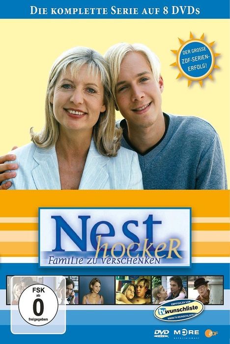 Nesthocker (Komplette Serie), 8 DVDs