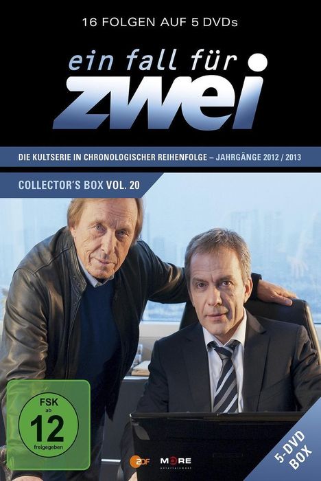 Ein Fall für Zwei Box 20 (Folge 285-300), 5 DVDs