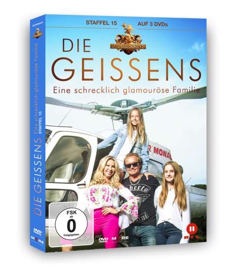Die Geissens Staffel 15, 3 DVDs
