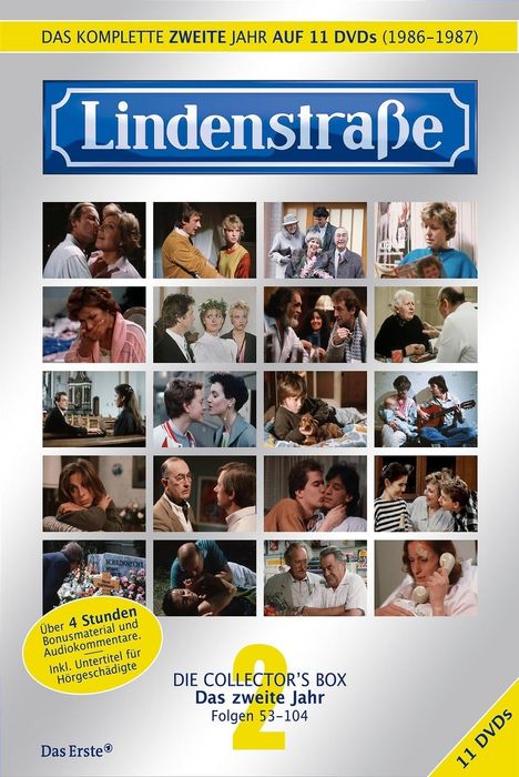 Lindenstraße Staffel 2, 11 DVDs