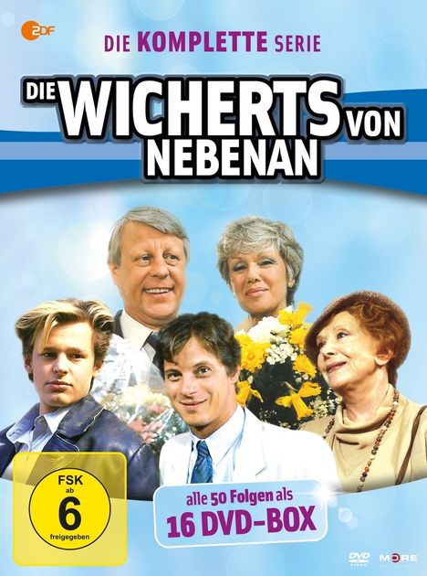 Die Wicherts von nebenan (Komplette Serie), 16 DVDs