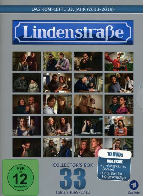 Lindenstraße Staffel 33, 10 DVDs