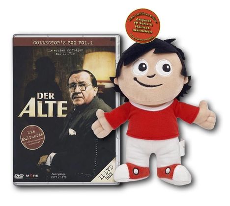 Der Alte Collectors Box 1 (Limited Edition inkl. Mainzelmännchen), 11 DVDs