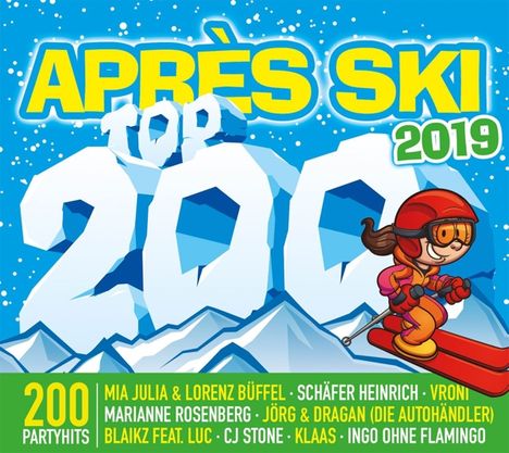 Apres Ski Top 200 2019, 3 CDs