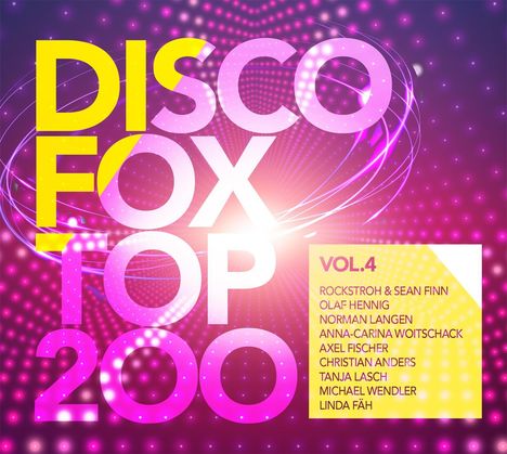 Discofox Top 200 Vol.4, 3 CDs