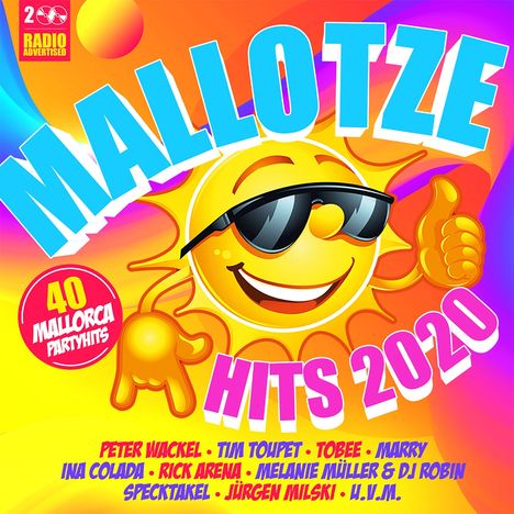Mallotze Hits 2020, 2 CDs
