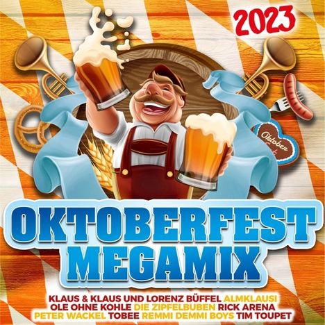 Oktoberfest Megamix 2023, 2 CDs