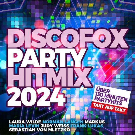 Discofox Party Hitmix 2024, 2 CDs