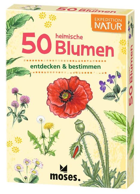 Expedition Natur. 50 heimische Blumen, Spiele