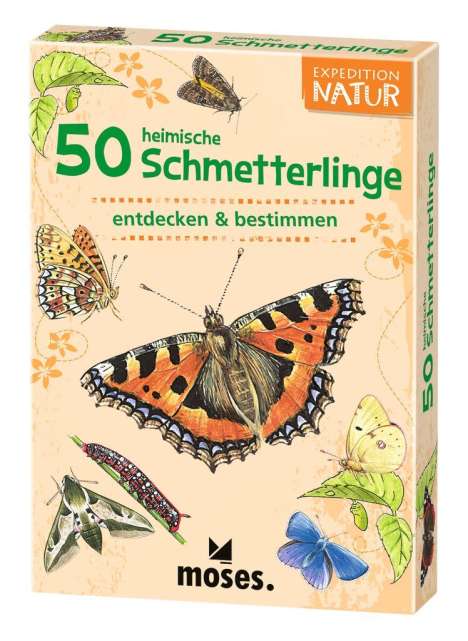 Carola von Kessel: Expedition Natur 50 heimische Schmetterlinge, Spiele
