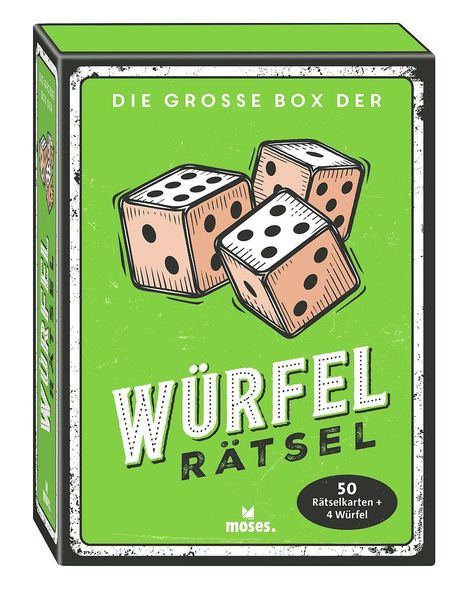 Carola von Kessel: Die große Box der Würfelrätsel, Spiele