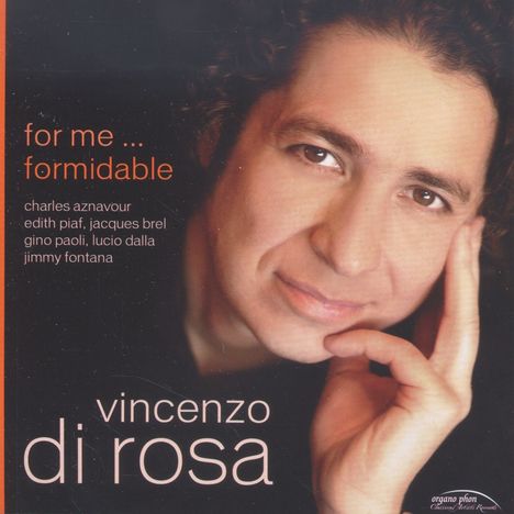 Vincenzo Di Rosa - For me ... formidable, CD