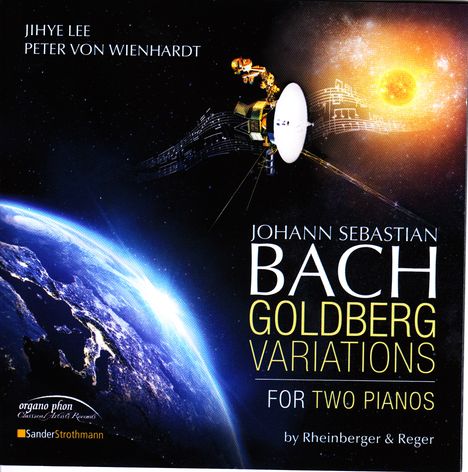 Johann Sebastian Bach (1685-1750): Goldberg-Variationen BWV 988 für 2 Klaviere, CD