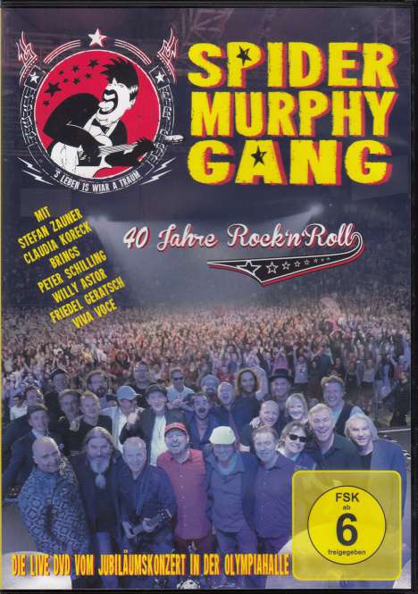 Spider Murphy Gang: 40 Jahre Rock'n'Roll: Live 2017, DVD