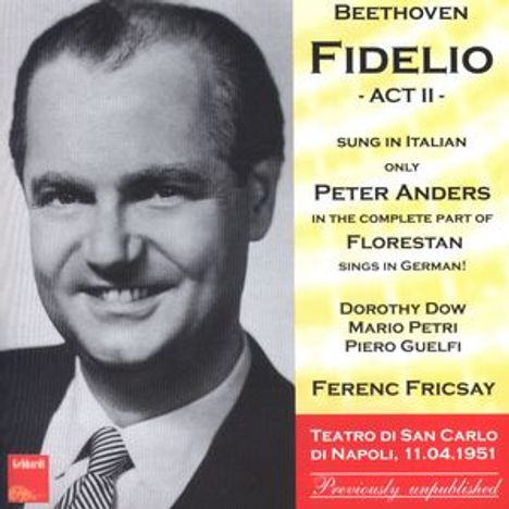 Ludwig van Beethoven (1770-1827): Fidelio op.72 (2.Akt in ital.Spr.), CD