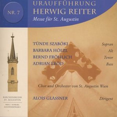 Herwig Reiter (geb. 1941): Messe für St.Augustin, CD