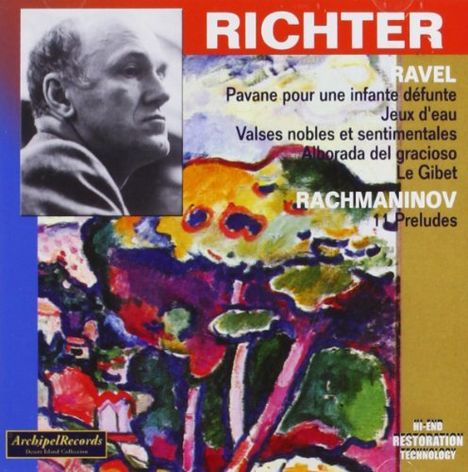 Svjatoslav Richter spielt Ravel &amp; Rachmaninoff, CD