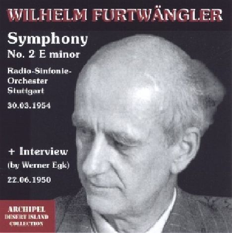 Wilhelm Furtwängler (1886-1954): Symphonie Nr.2, 2 CDs