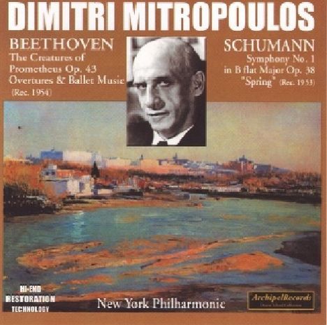 Dimitri Mitropoulos dirigert Schumann &amp; Beethoven, CD