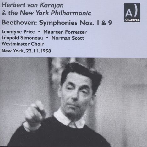 Ludwig van Beethoven (1770-1827): Symphonien Nr.1, 5 & 9, 2 CDs