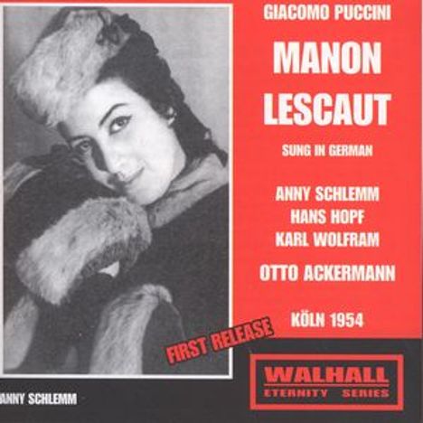 Giacomo Puccini (1858-1924): Manon Lescaut, 2 CDs