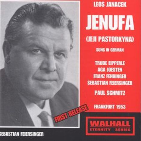 Leos Janacek (1854-1928): Jenufa (in dt.Spr.), 2 CDs
