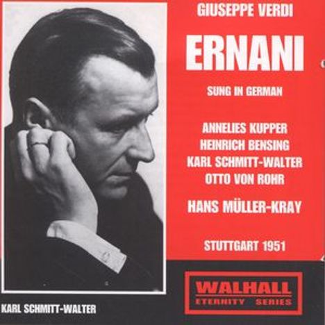 Giuseppe Verdi (1813-1901): Ernani (in dt.Spr.), 2 CDs