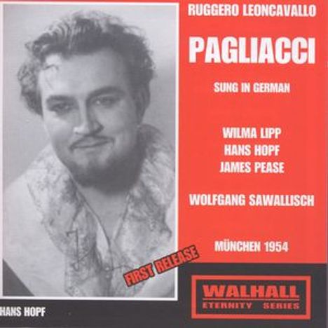Ruggero Leoncavallo (1857-1919): Pagliacci (in deutscher Sprache), CD