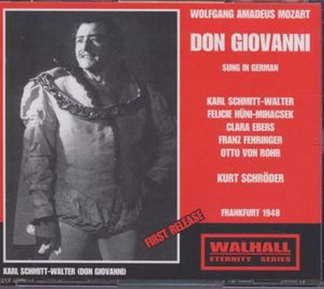 Wolfgang Amadeus Mozart (1756-1791): Don Giovanni (in dt.Spr.), 3 CDs