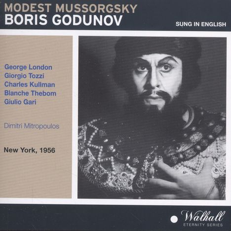 Modest Mussorgsky (1839-1881): Boris Godunow (in engl.Spr.), 3 CDs