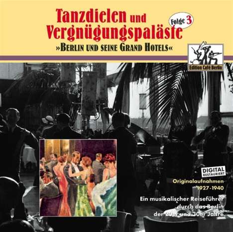 Tanzdielen und Vergnügungspaläste Folge 3, CD