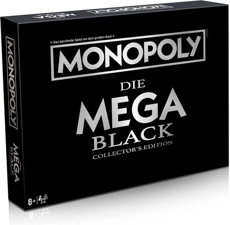 Monopoly: Die Mega Black Collector's Edition, Spiele