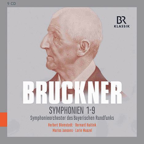 Anton Bruckner (1824-1896): Symphonien Nr.1-9, 9 CDs