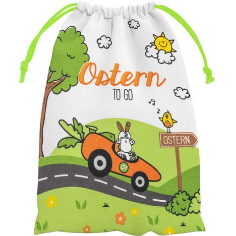 Geschenkbeutel 47985 Motiv "Ostern to go", Diverse