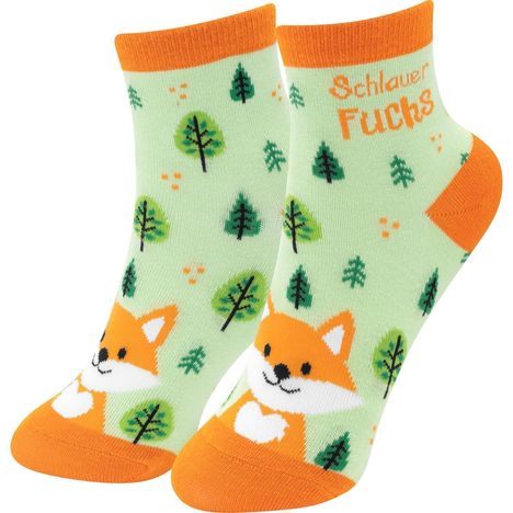 Zaubersocken 48251 Kinder, Motiv Fuchs, Diverse