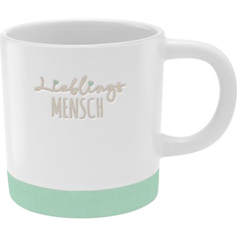 GRUSS & CO Tasse mit Gravur "Mensch", Diverse