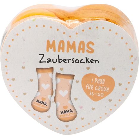 GRUSS &amp; CO Zaubersocken Motiv " Mama, du bist toll", Diverse