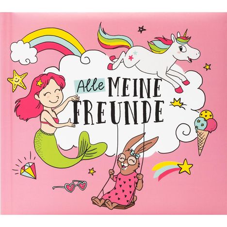 GRUSS &amp; CO Freundebuch Motiv "Alle meine Freunde", Buch