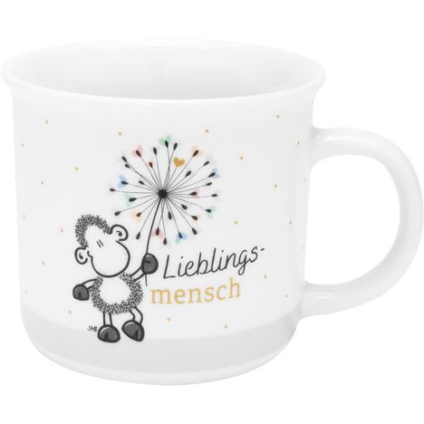 Sheepworld Tasse mit Motiv Lieblingsmensch - Lieblingstasse in Geschenkbox, Diverse